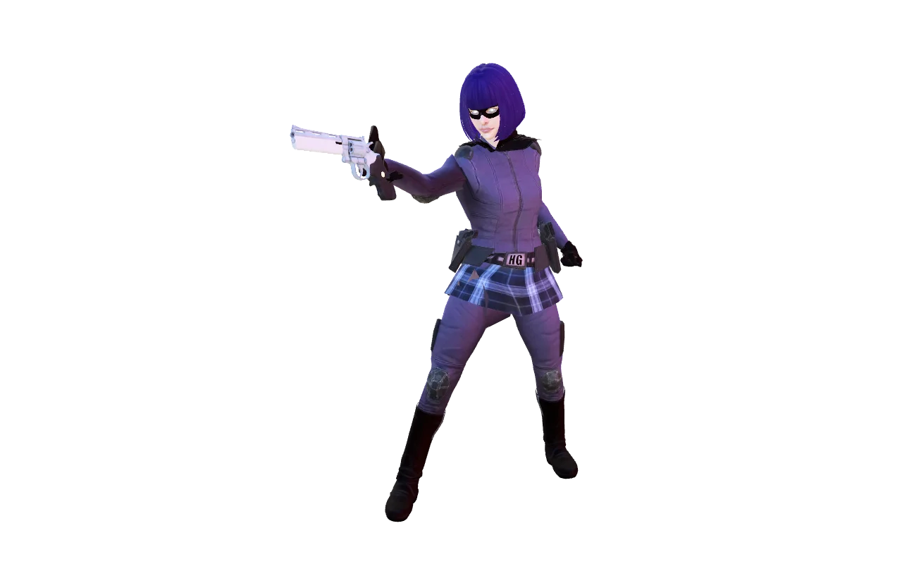 Hit-Girl (Kick-Ass) as Holliday