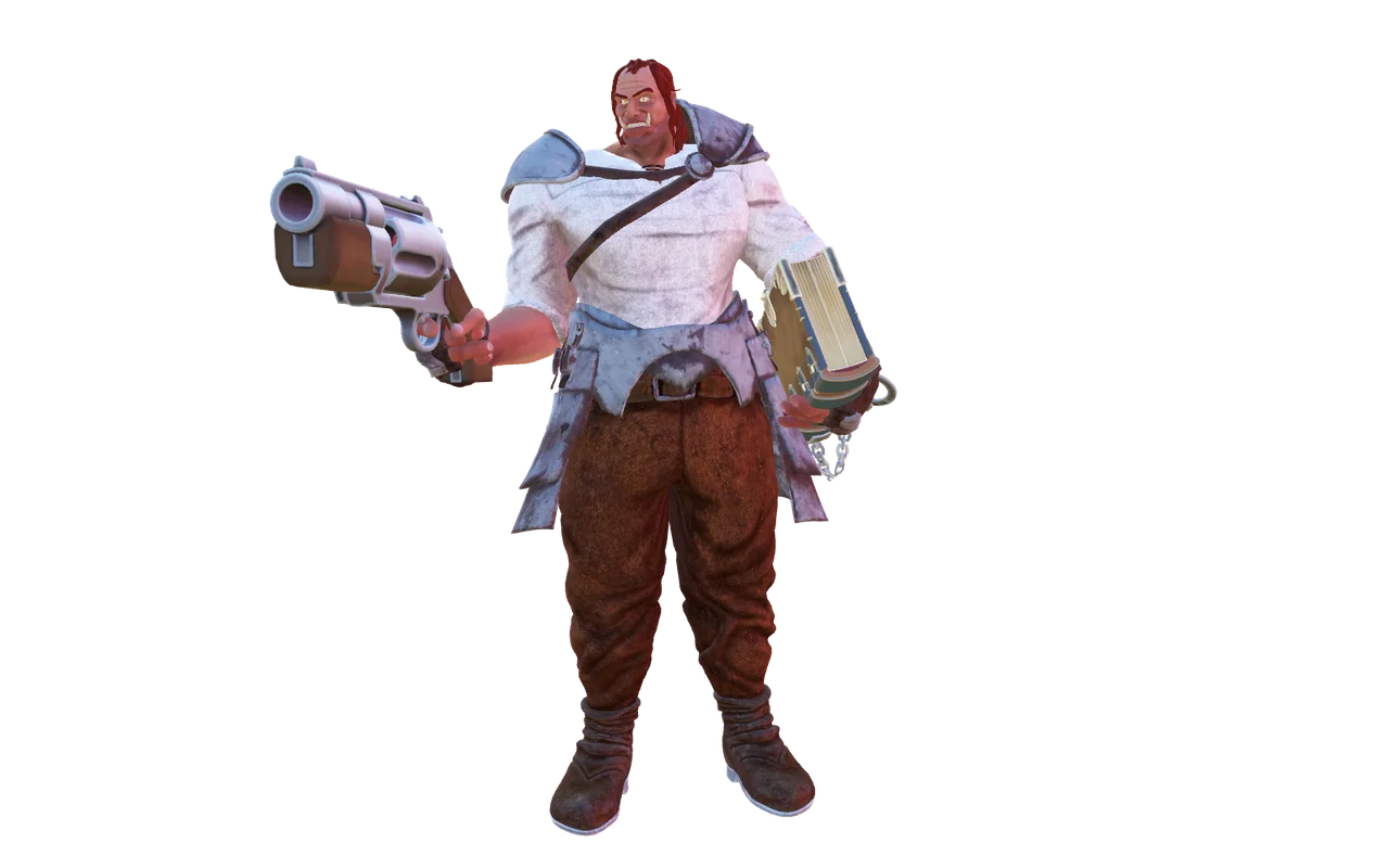 (OC) Caedric Grimheart over Abrams