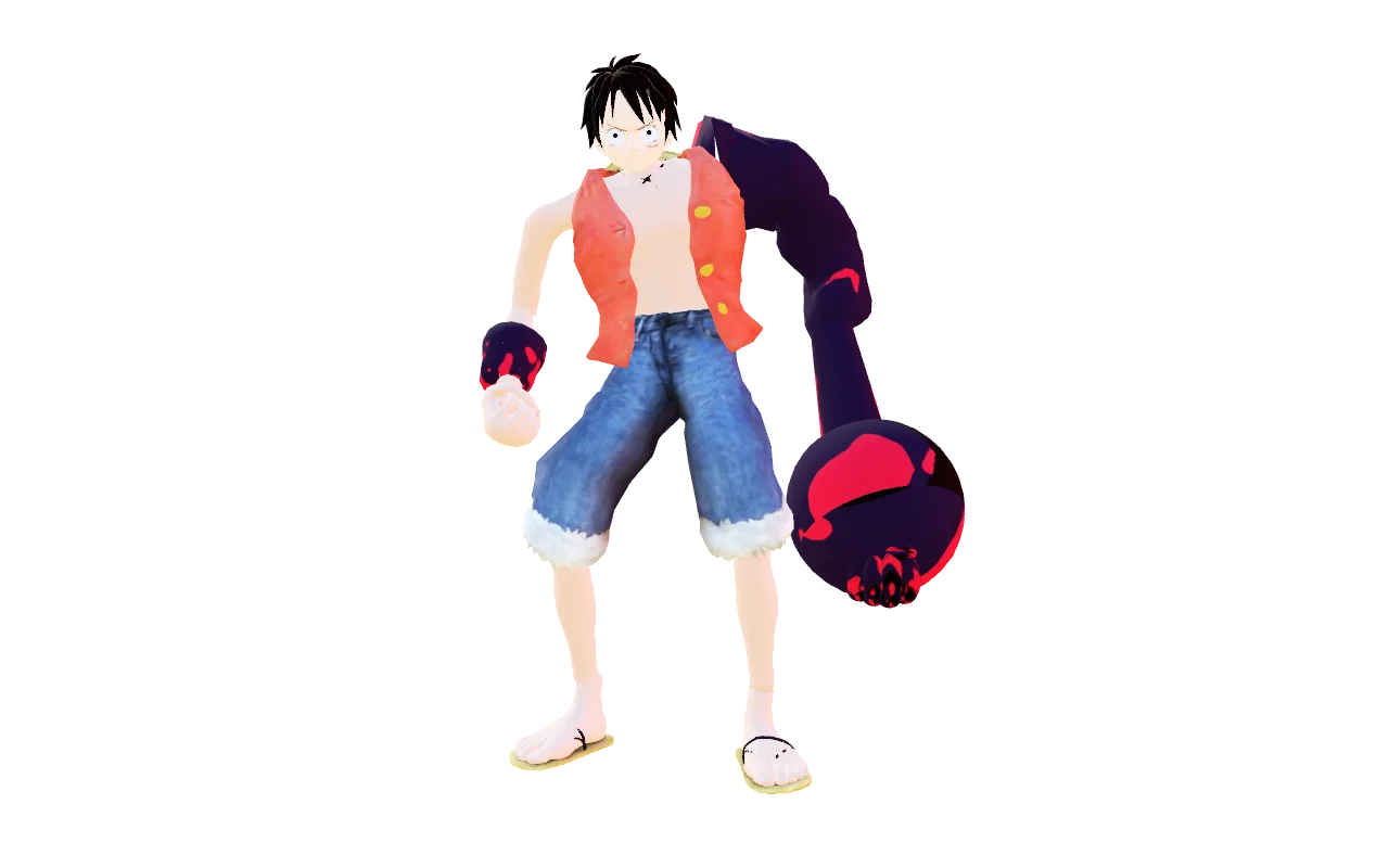 Luffy as Bebop