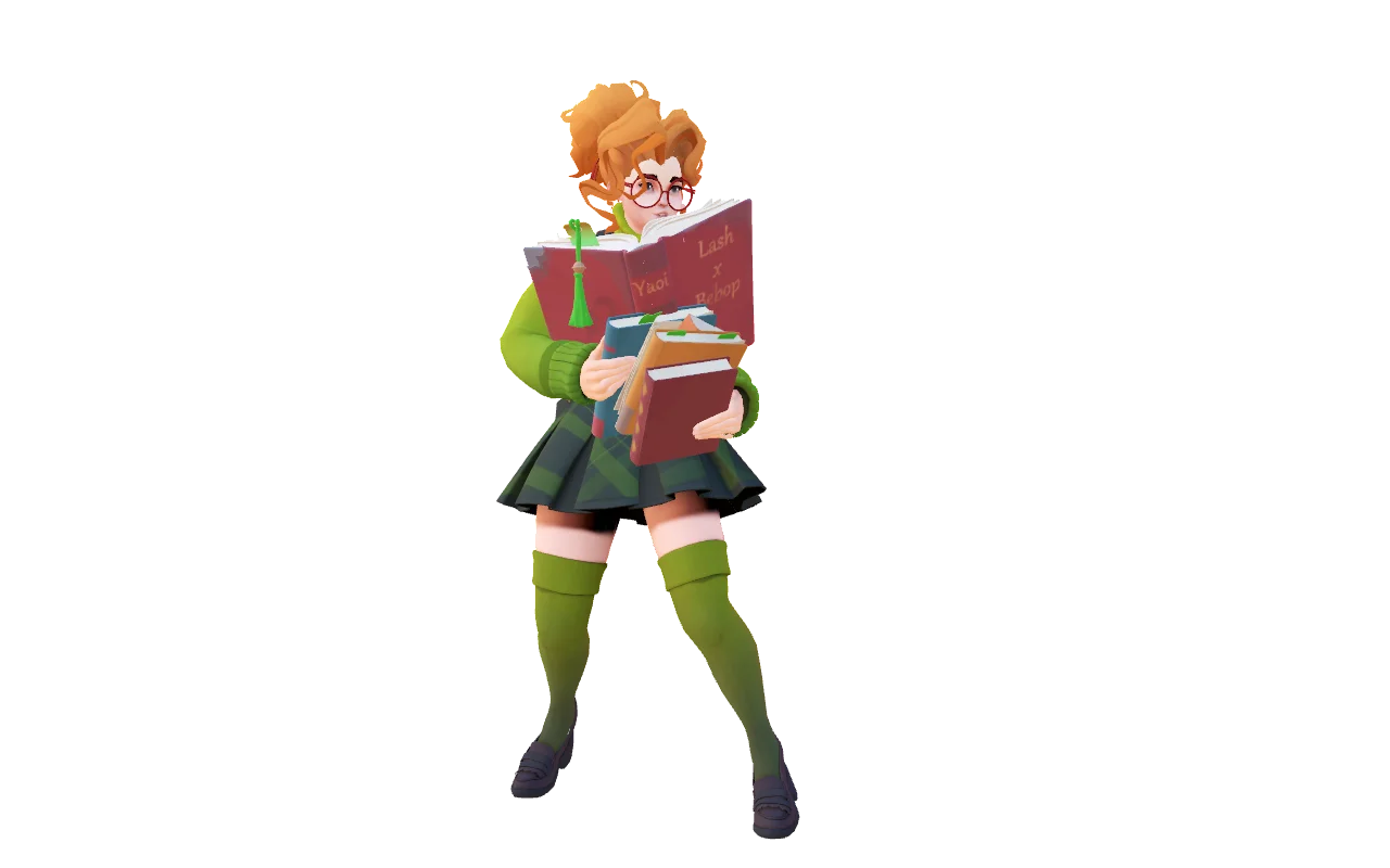 Paige book -> Lash x Bebop yaoi