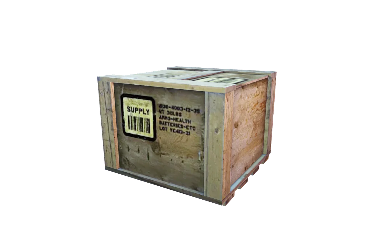 Half-Life 2 supply crate