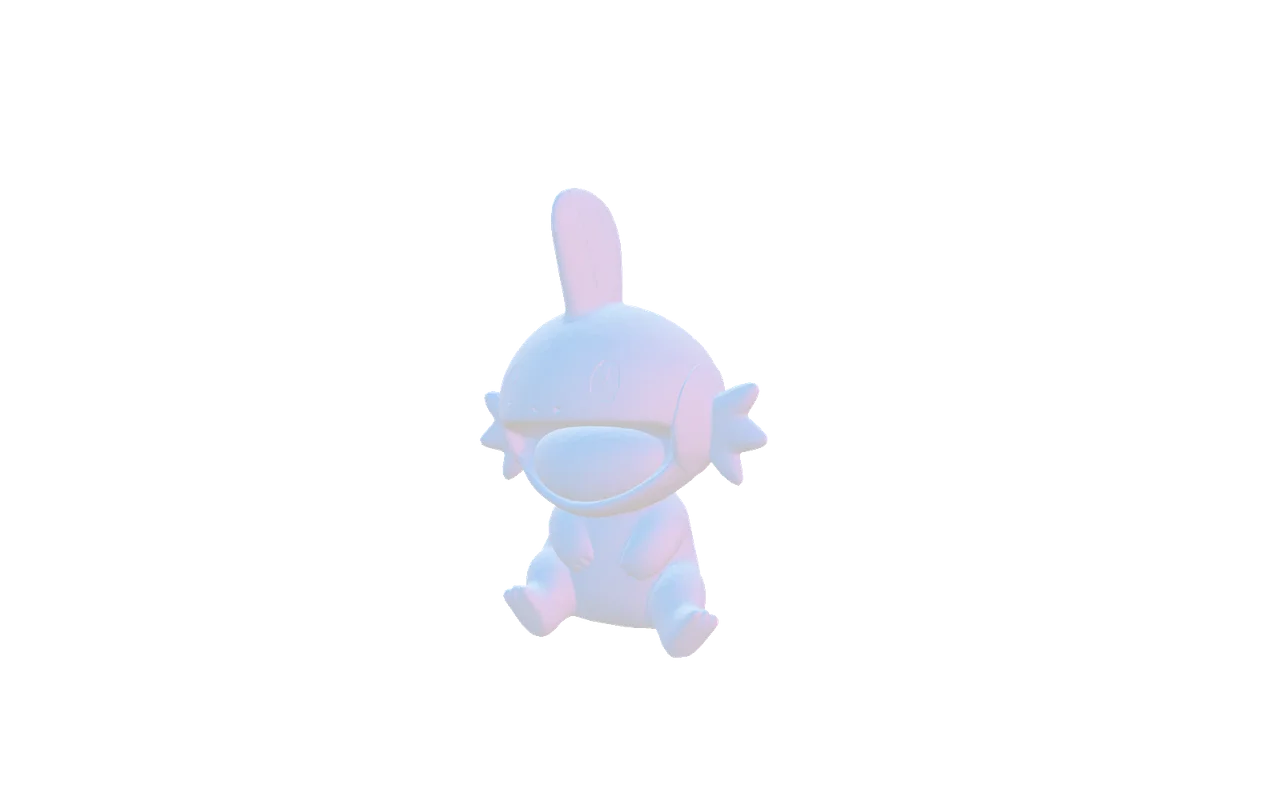 Mudkip Statue Item Container