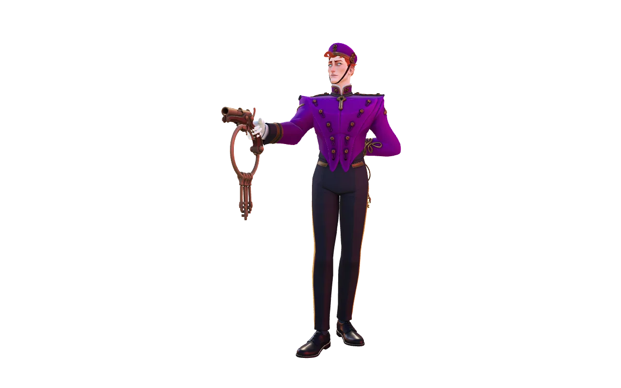 Purple Doorman (Bunny Suit Compatible)
