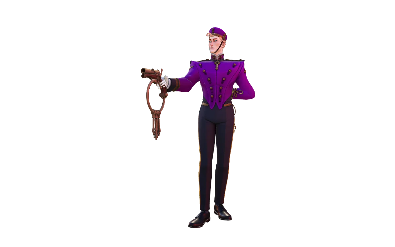 Purple Doorman (Bunny Suit Compatible)