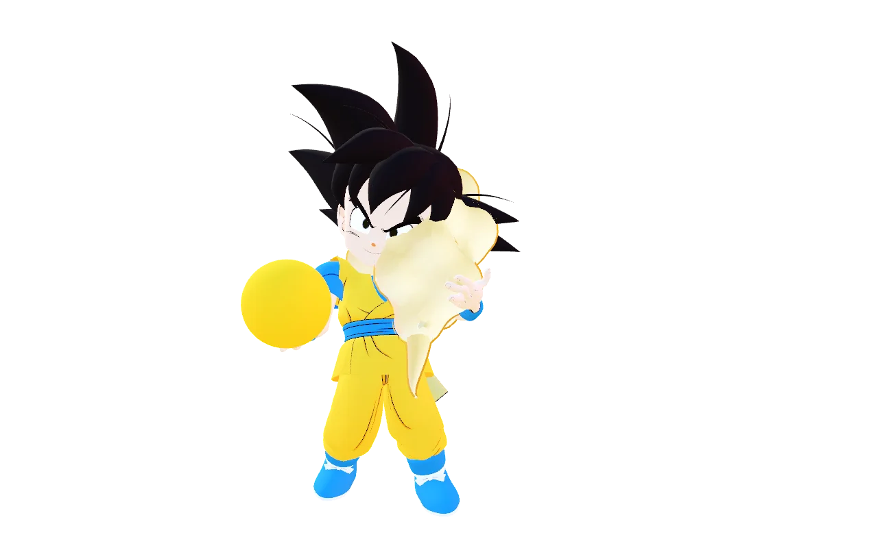 Goku as Rem (Dragon Ball Z)