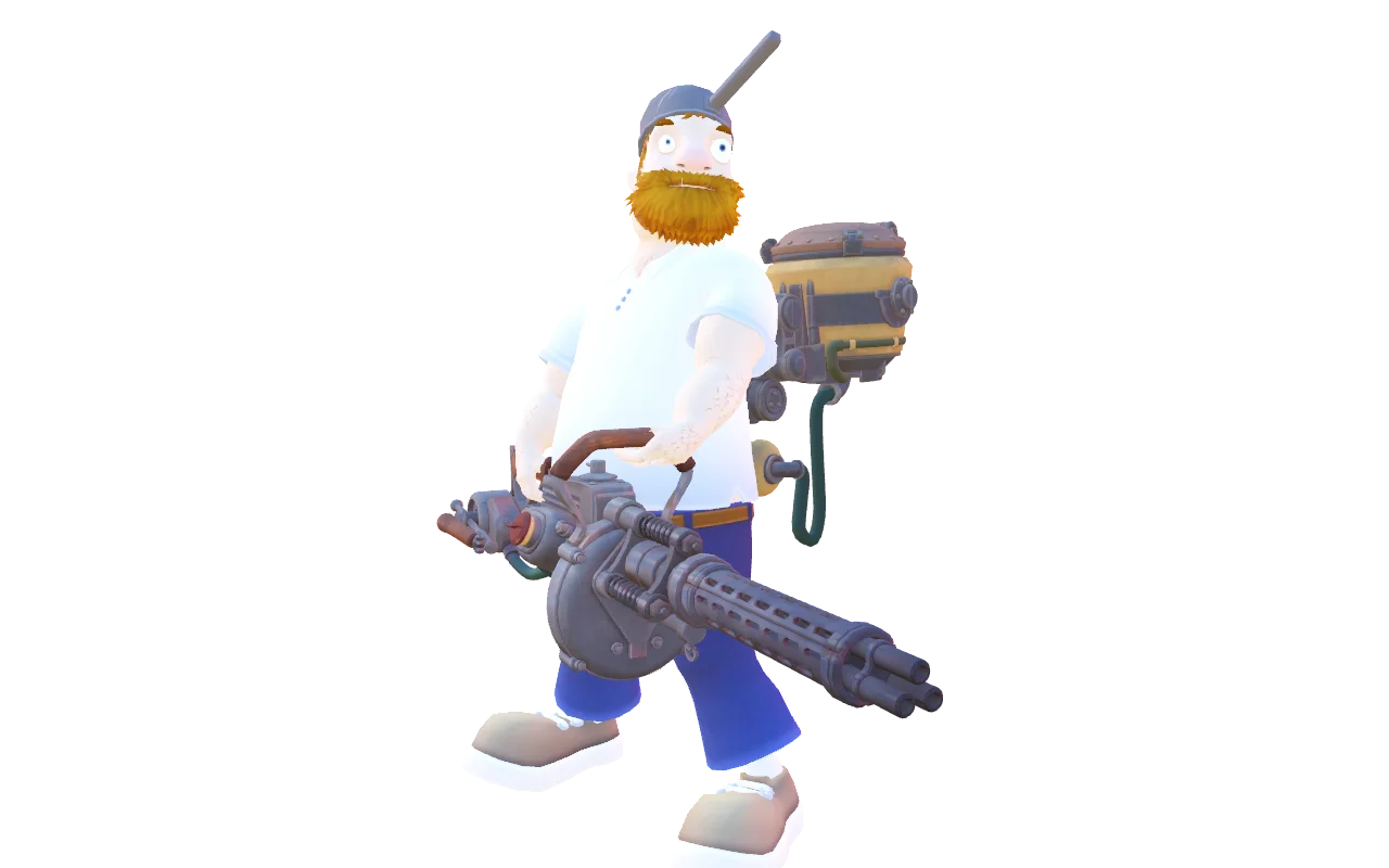 Crazy Dave (PvZ) as McGinnis