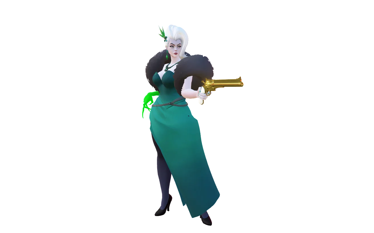 Australium "Johann's Gift" (Gold Lady Geist Gun)