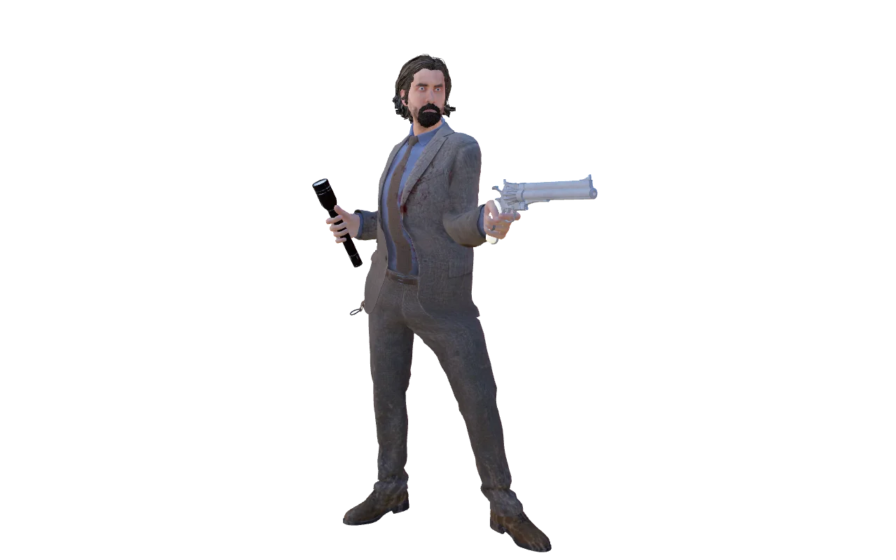 Alan Wake as Lady Geist