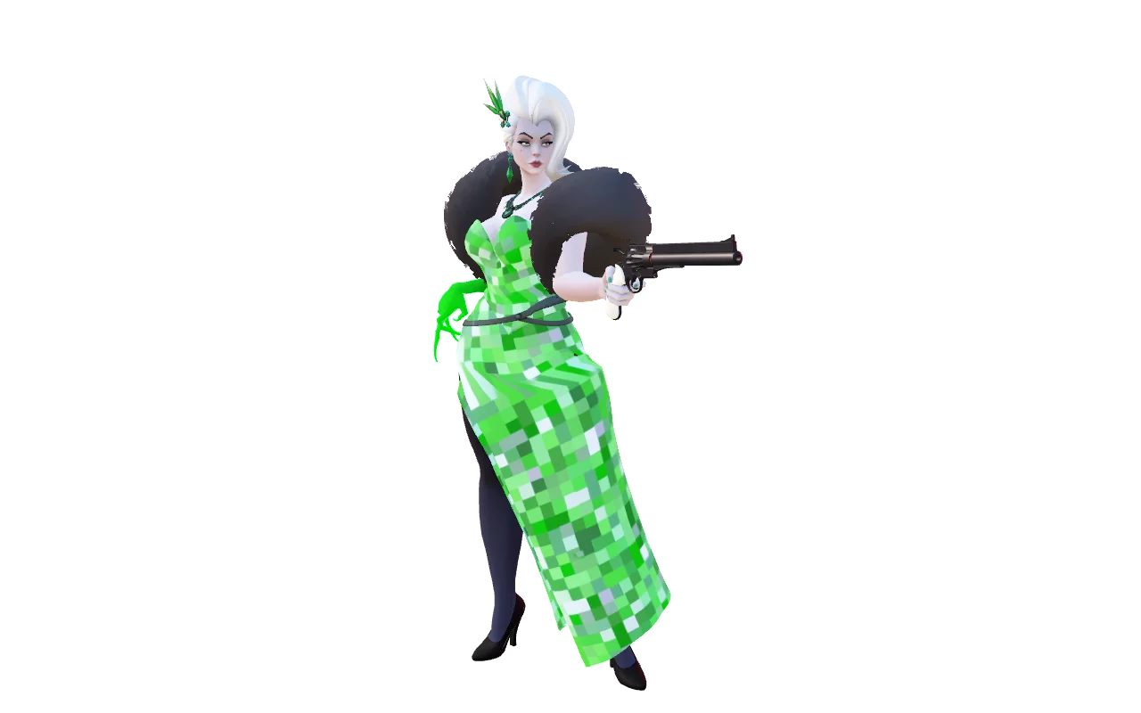Lady Creeper + explosion sound