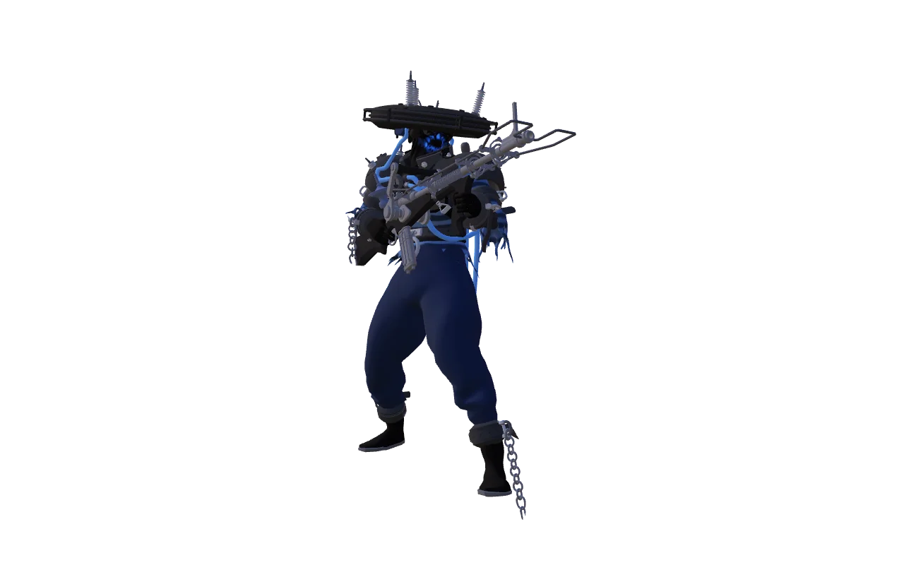 Black And Blue Seven