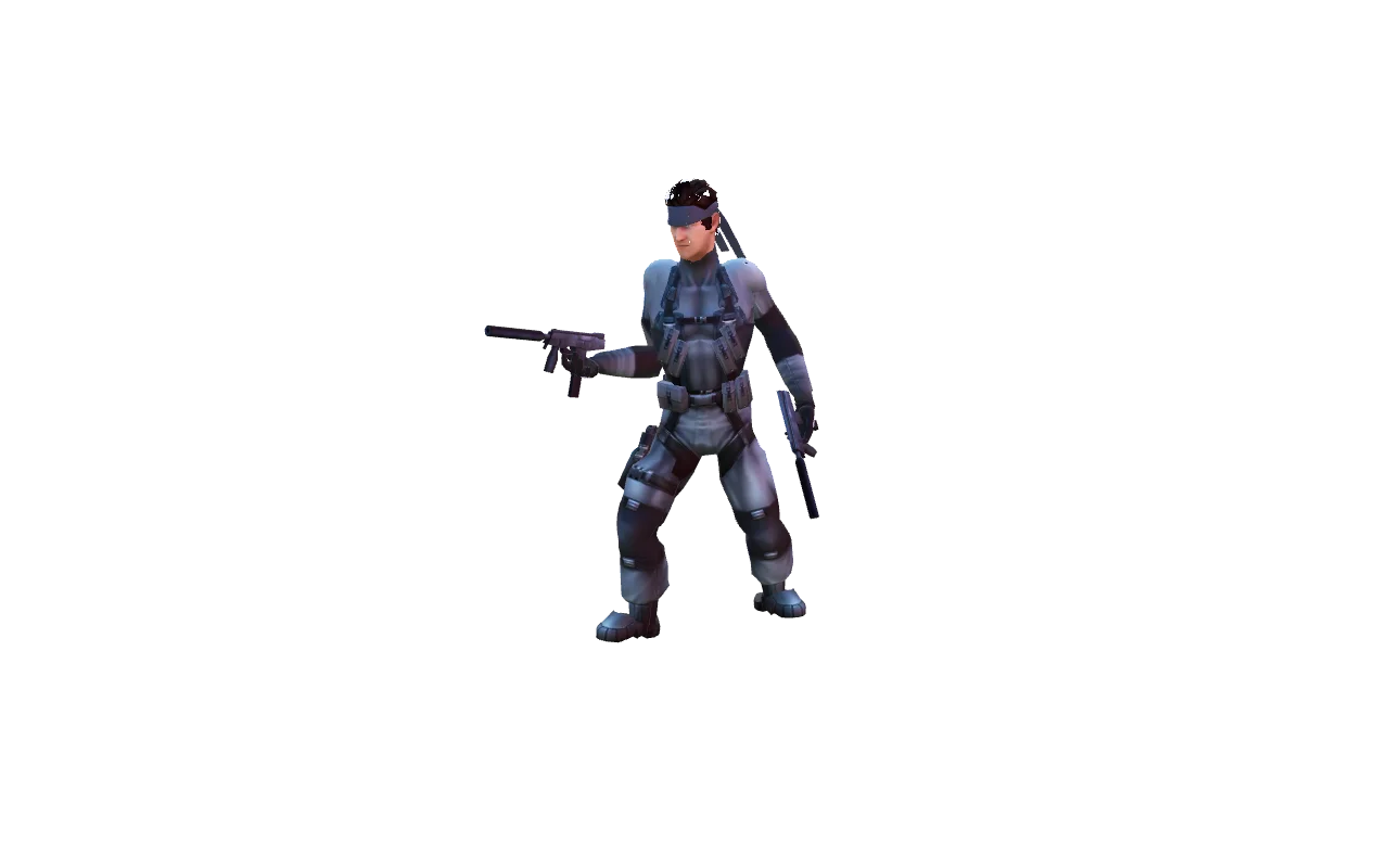 MGS1 Snake over haze