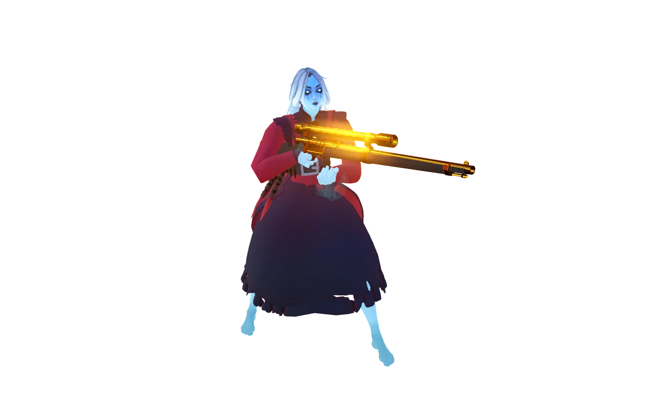 Australium "Wallflower's Revenge" (Gold Vindicta)