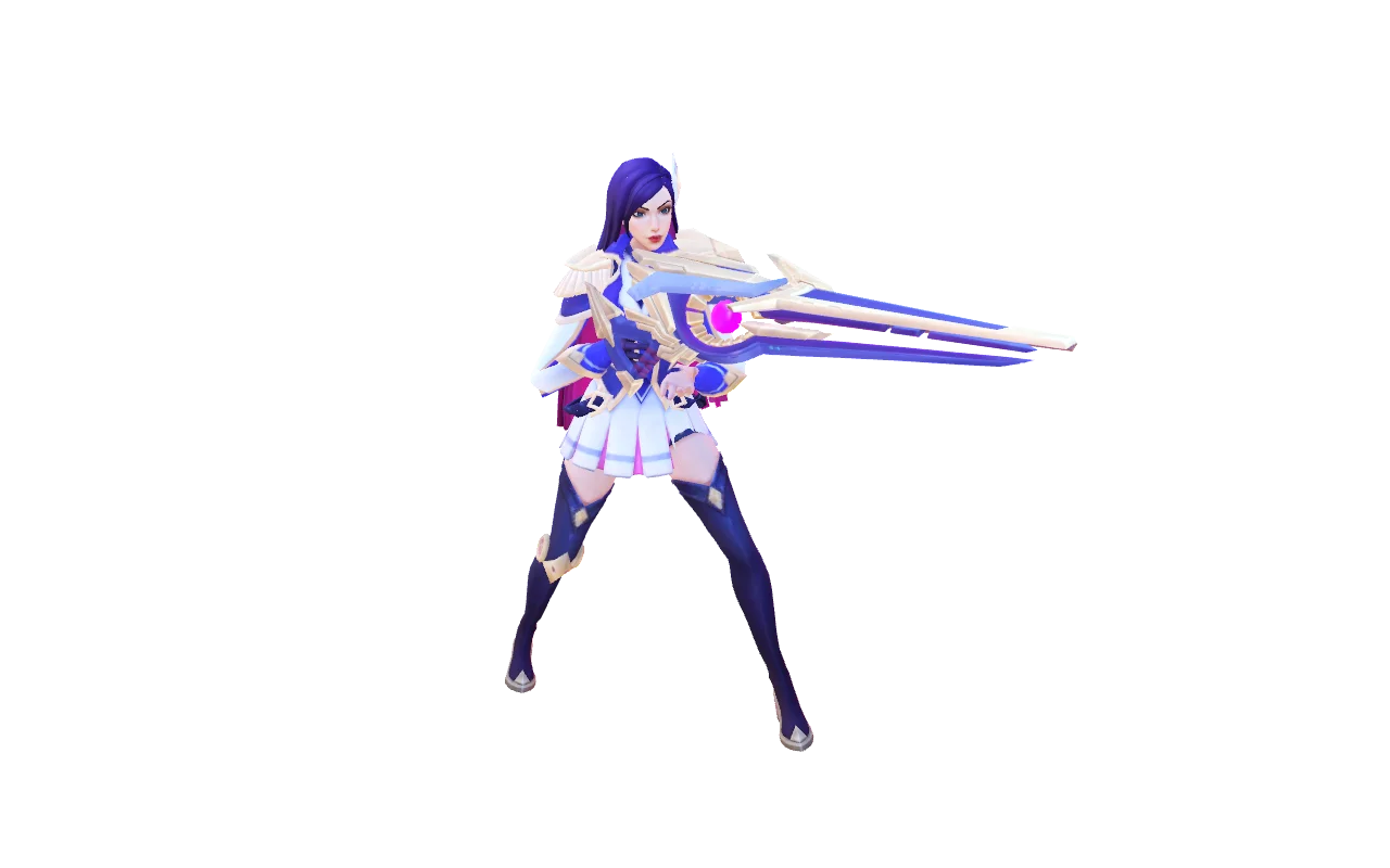 Caitlyn as Vindicta (League of Legends)