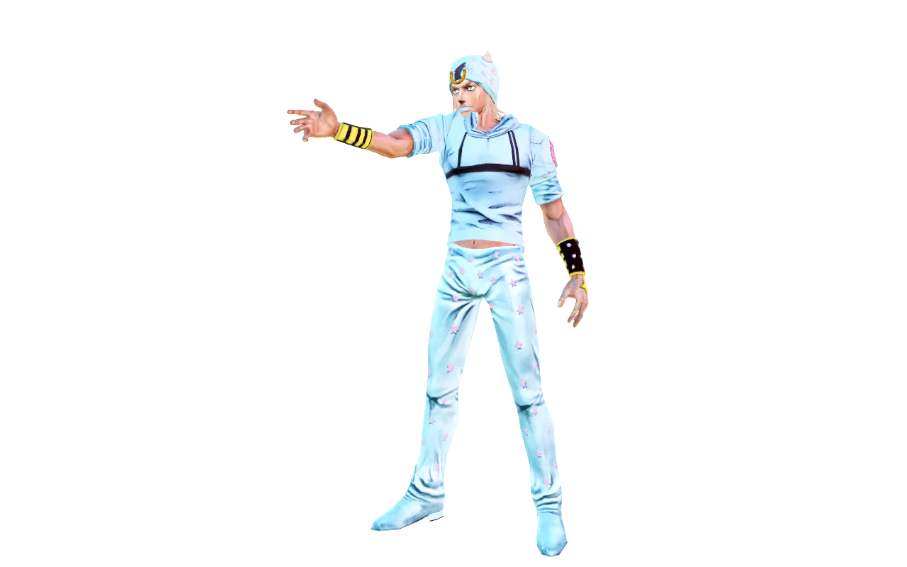 Johnny joestar as infernus