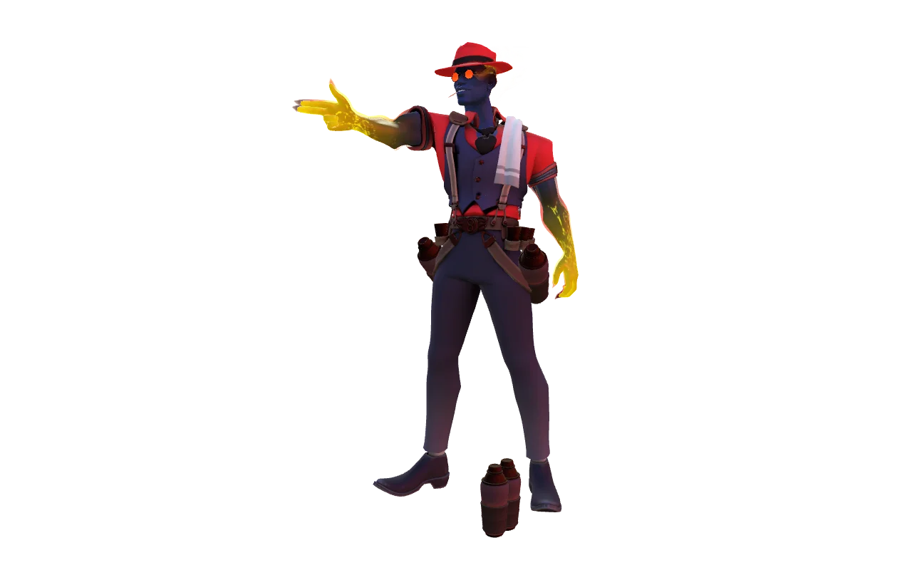 Australium "Incendiary Remarks" (Gold Infernus)