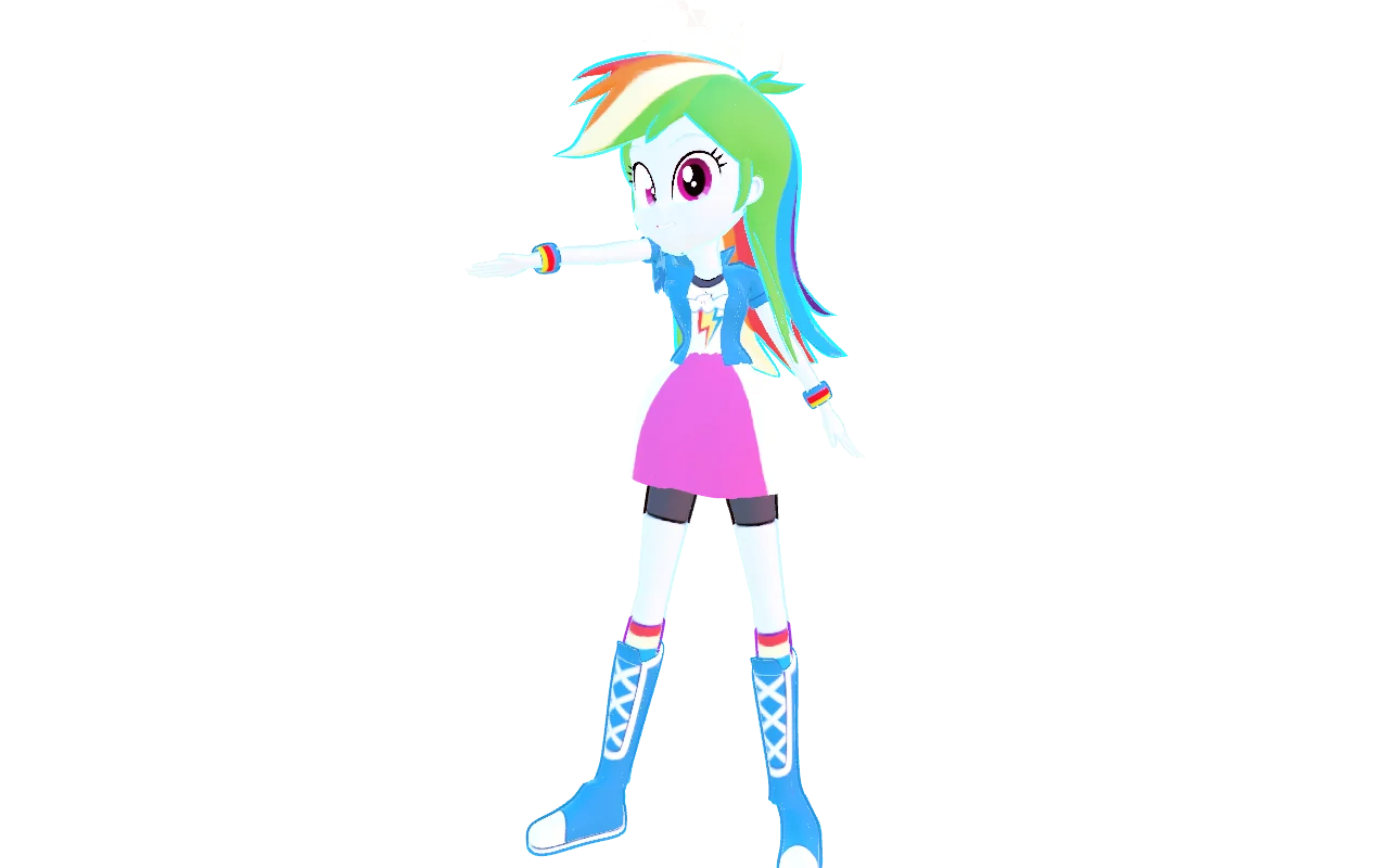 Rainbow Dash as Infernus