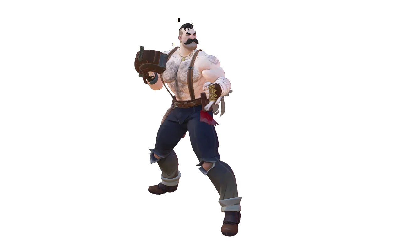 Hairy Bear Lash | (Hairy, Beefy, Jiggle Physics)