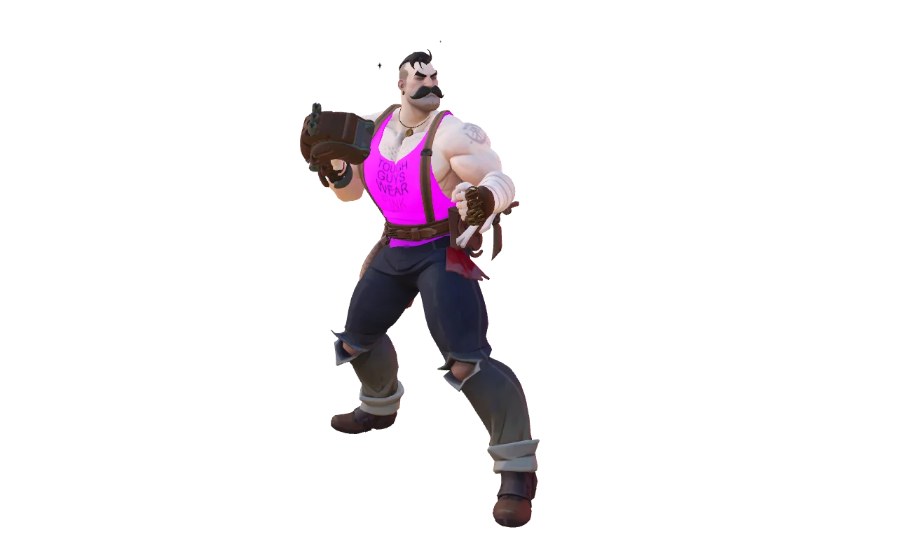 Tough guys wear PINK - Lash