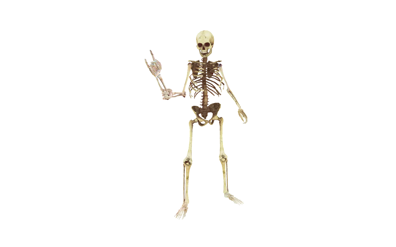 Sinclair But They're A Skeleton