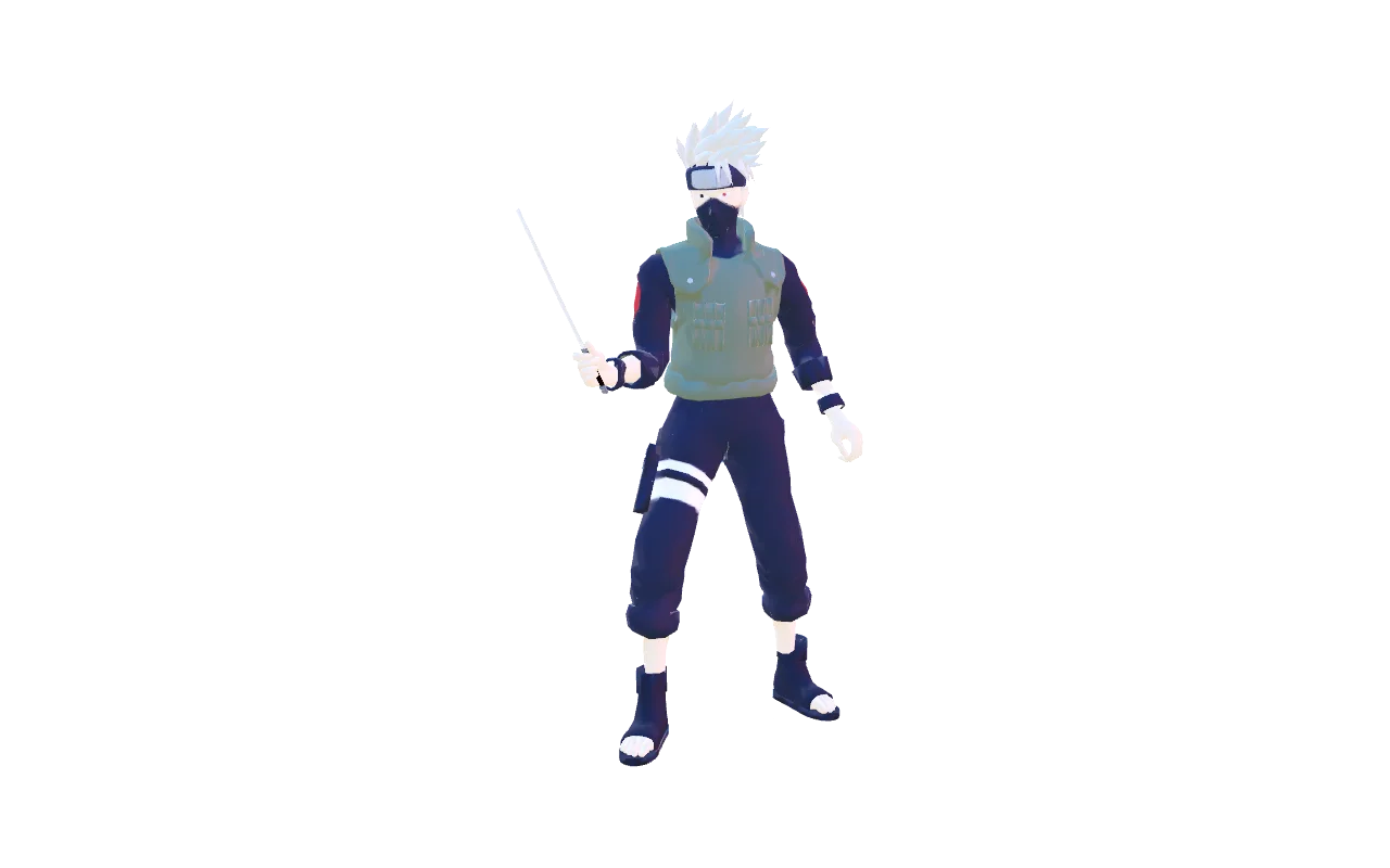 Kakashi the copy ninja as Sinclair