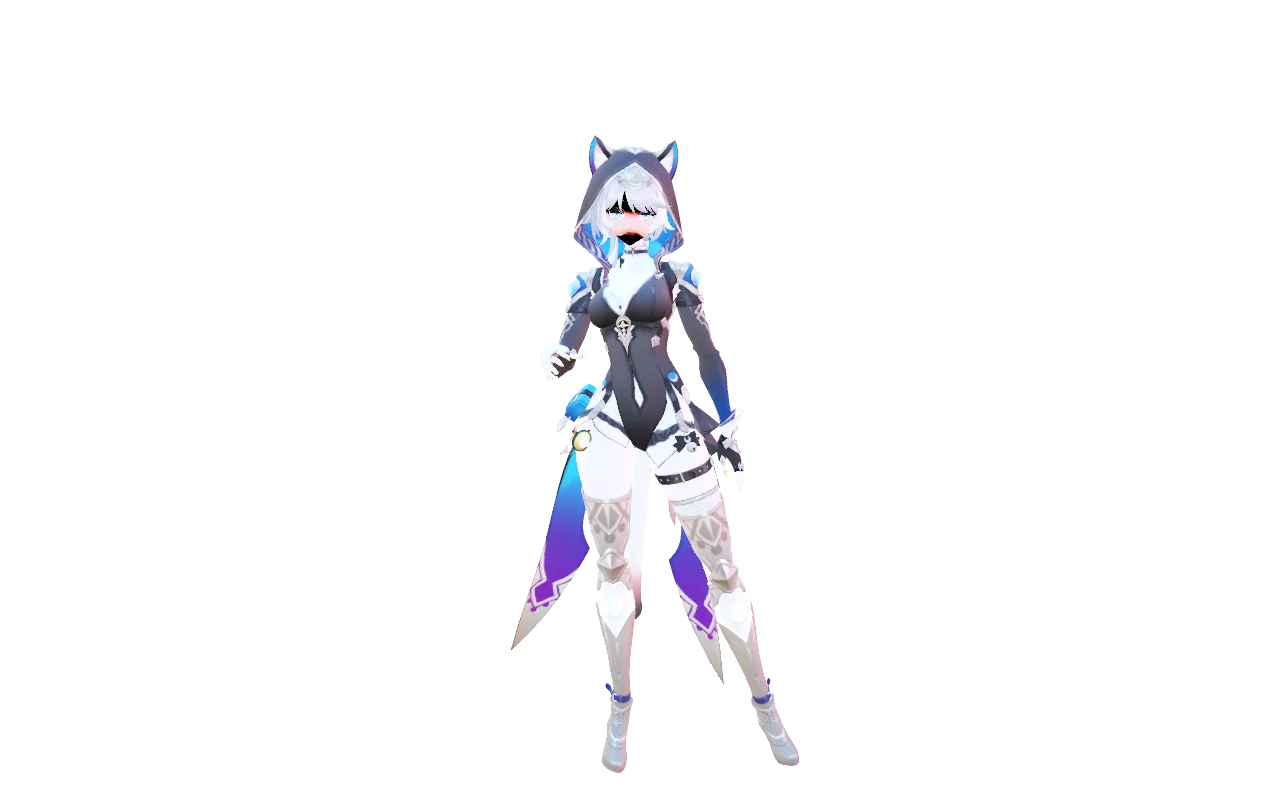 Cipher as Calico (Honkai Star Rail)