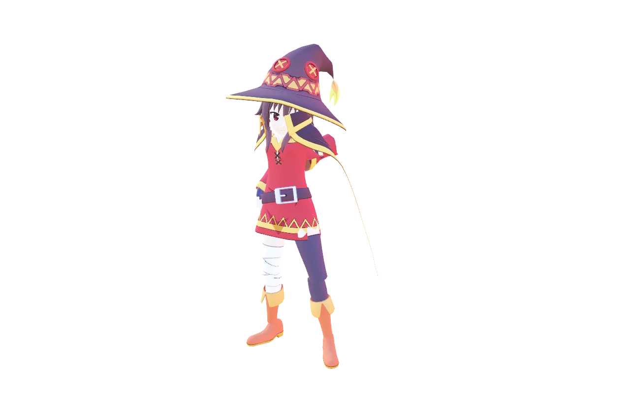 Megumin over Grave's Zombies