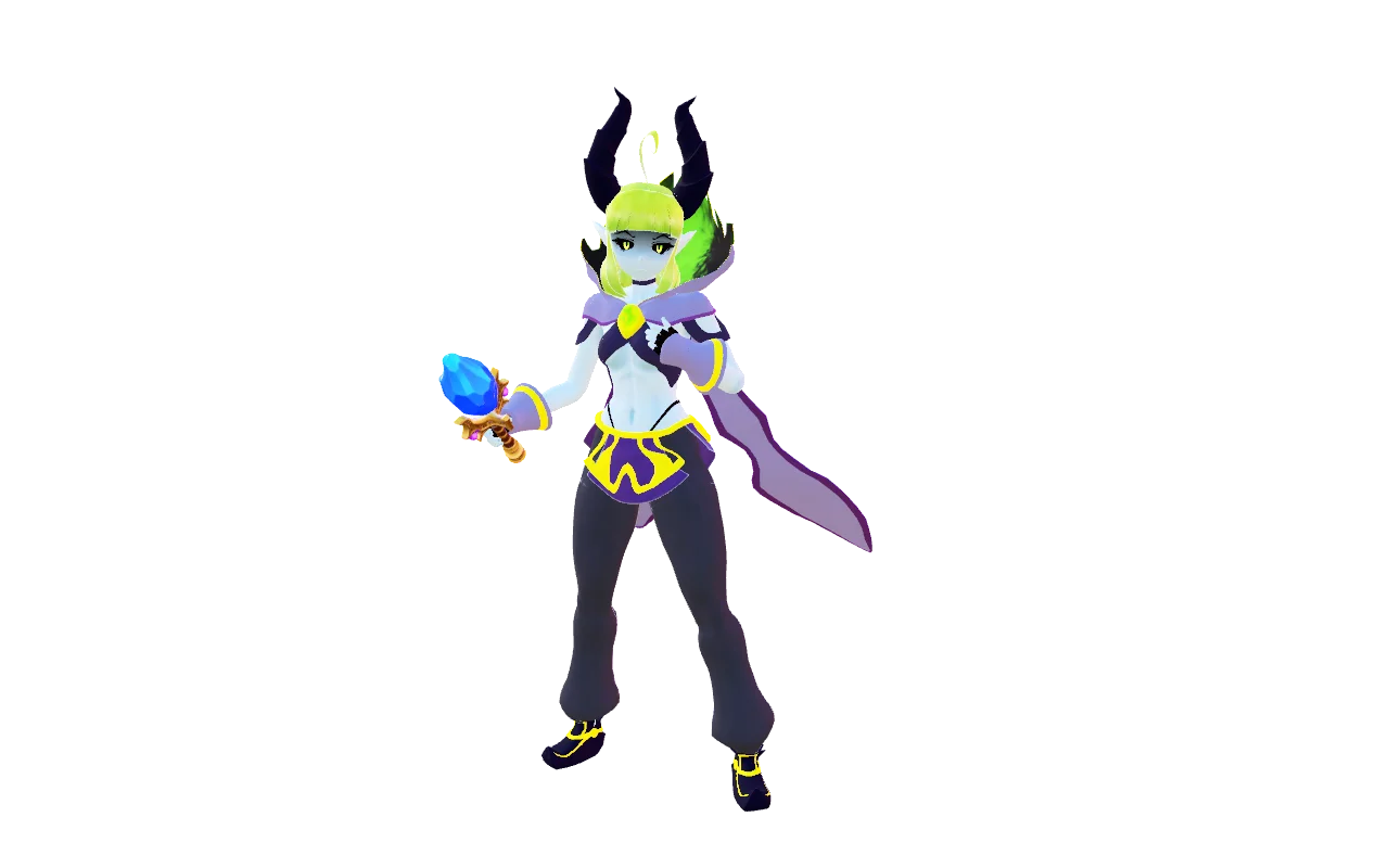 Pugna-Chan Graves (Dota Genderbend)