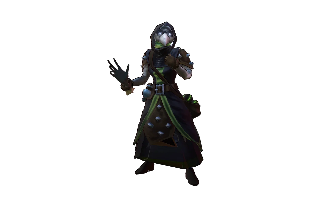 Darkest Dungeon Plague Doctor - Graves