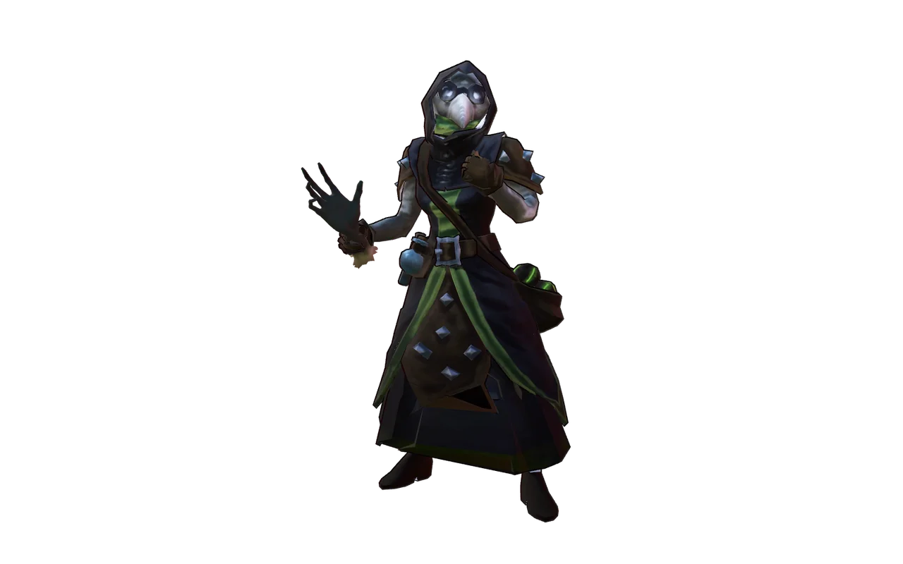 Darkest Dungeon Plague Doctor - Graves