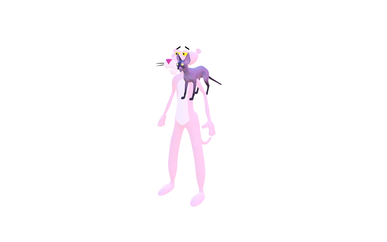 Pink Panther Calico