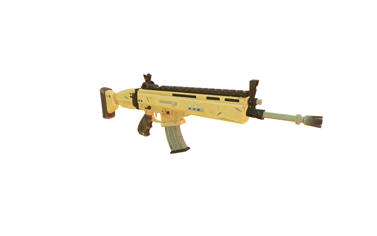 Fortnite Gold Scar