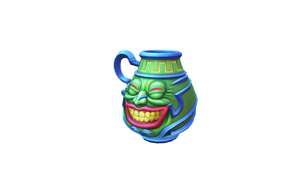 Pot of Greed soul urn