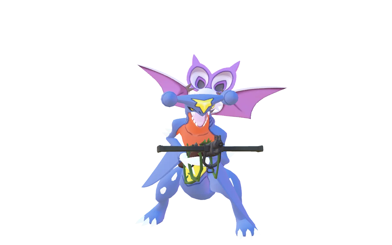 Garchomp & Noibat over Ivy