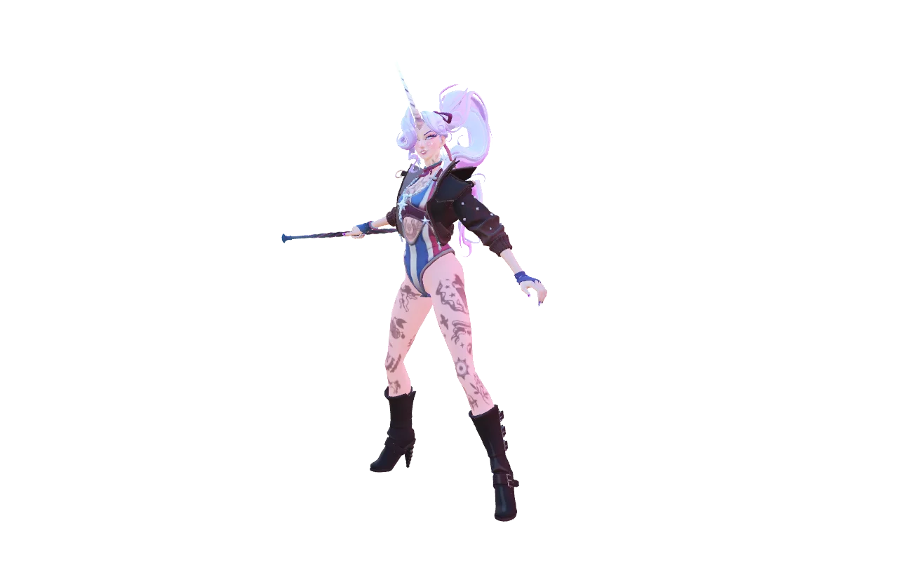 Frill Free Celeste (No Shorts)