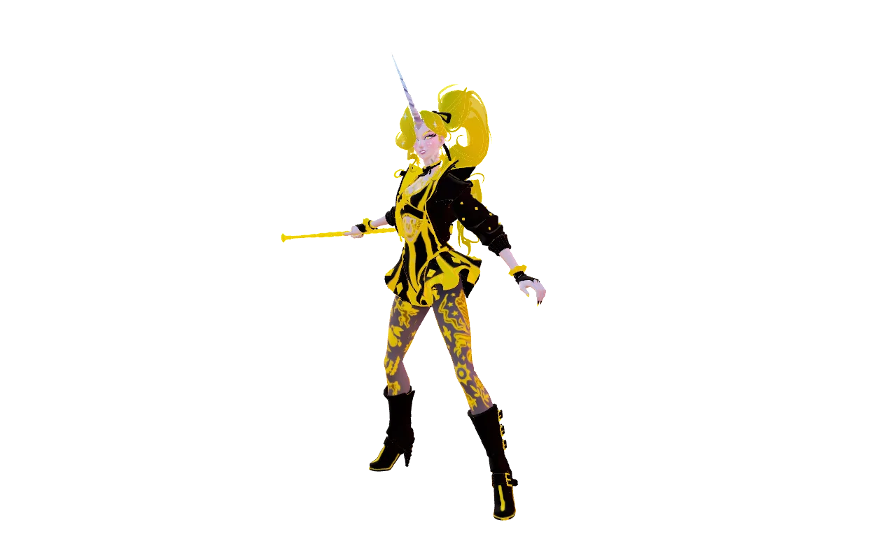 Yellow jacket Celeste (black and yellow retexture)