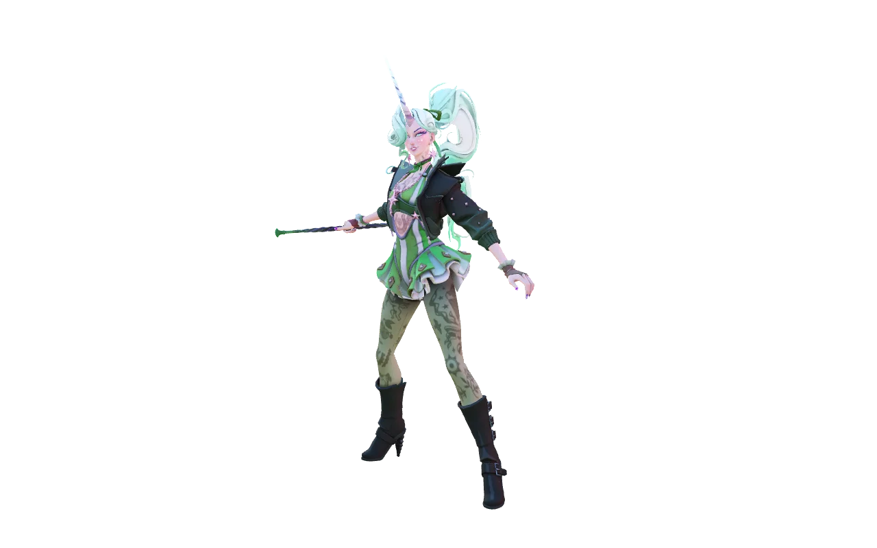 Green Celeste Recolour (With Green Eyes!)