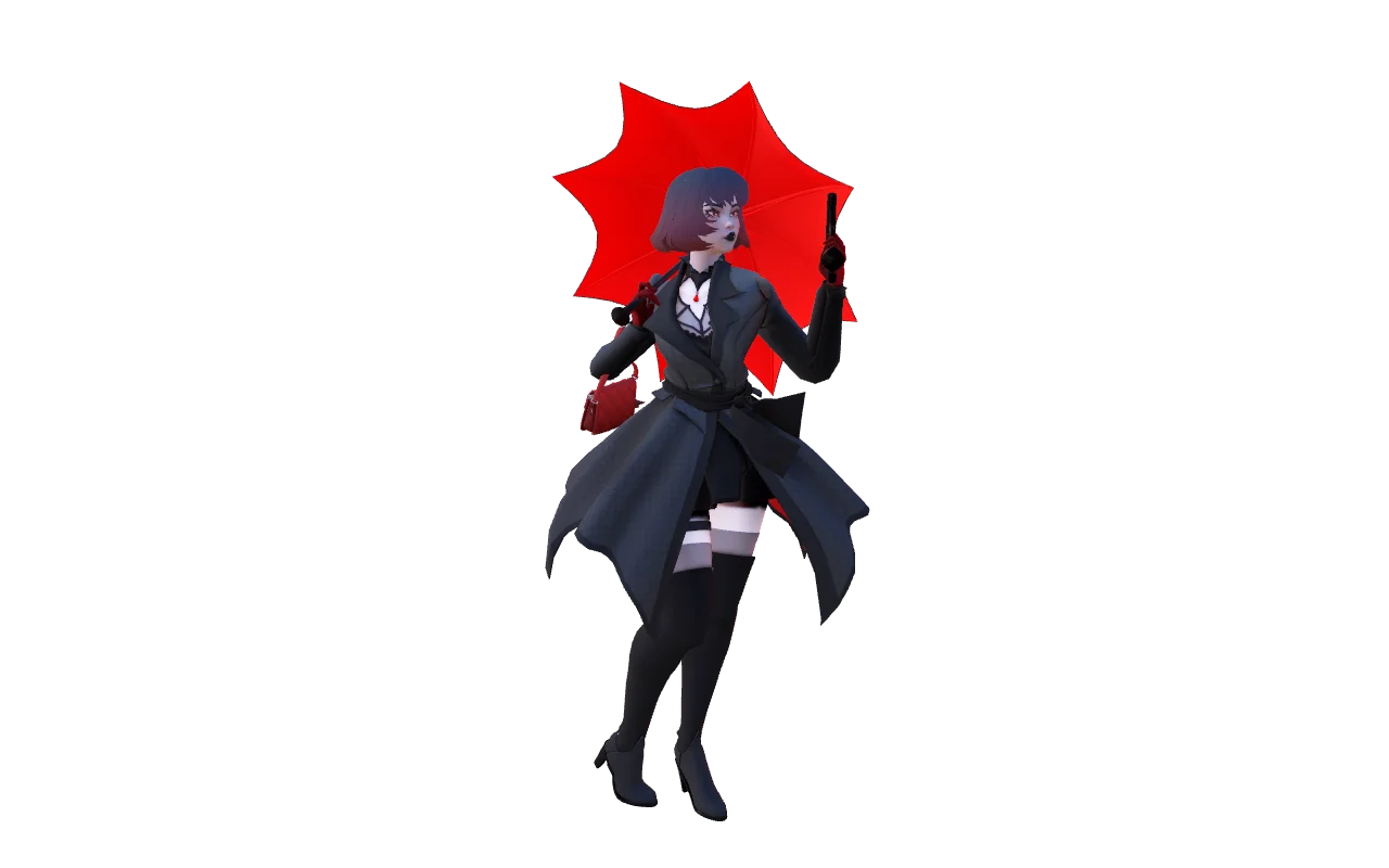 Alternative black and red mina (asset mashup)