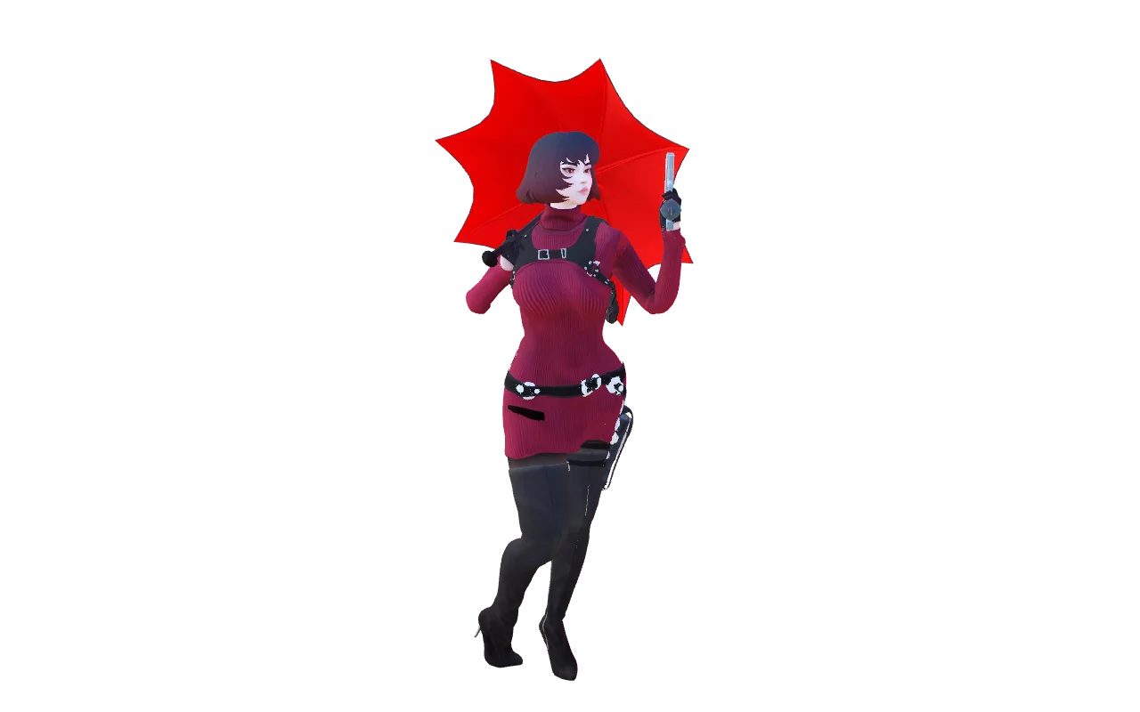 Mina in Ada Wong Outfit (NSFW Update)