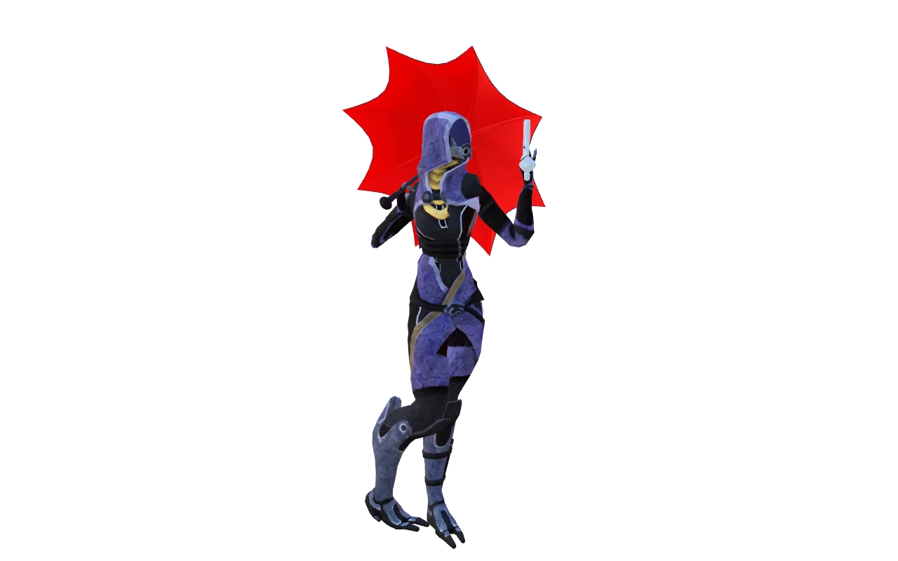 Tali'Zorah over Mina