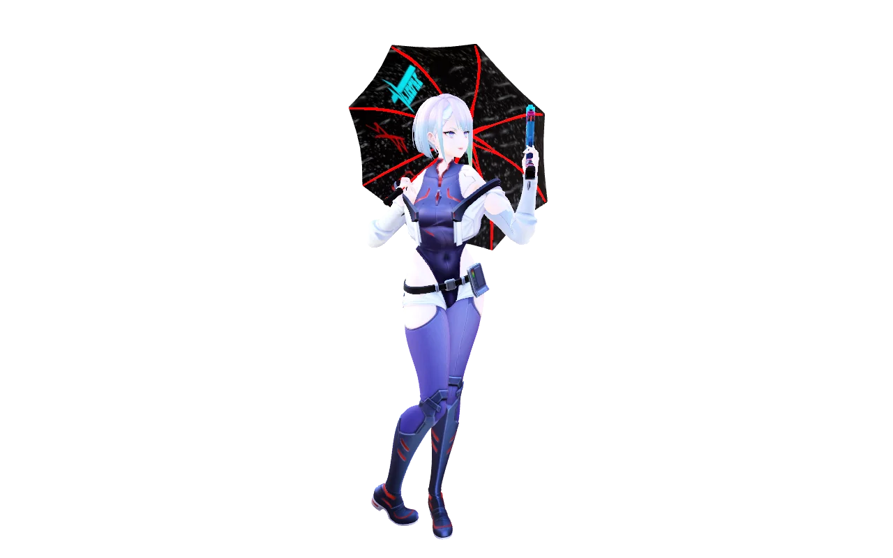 Lucy Cyberpunk Edgerunners as Mina
