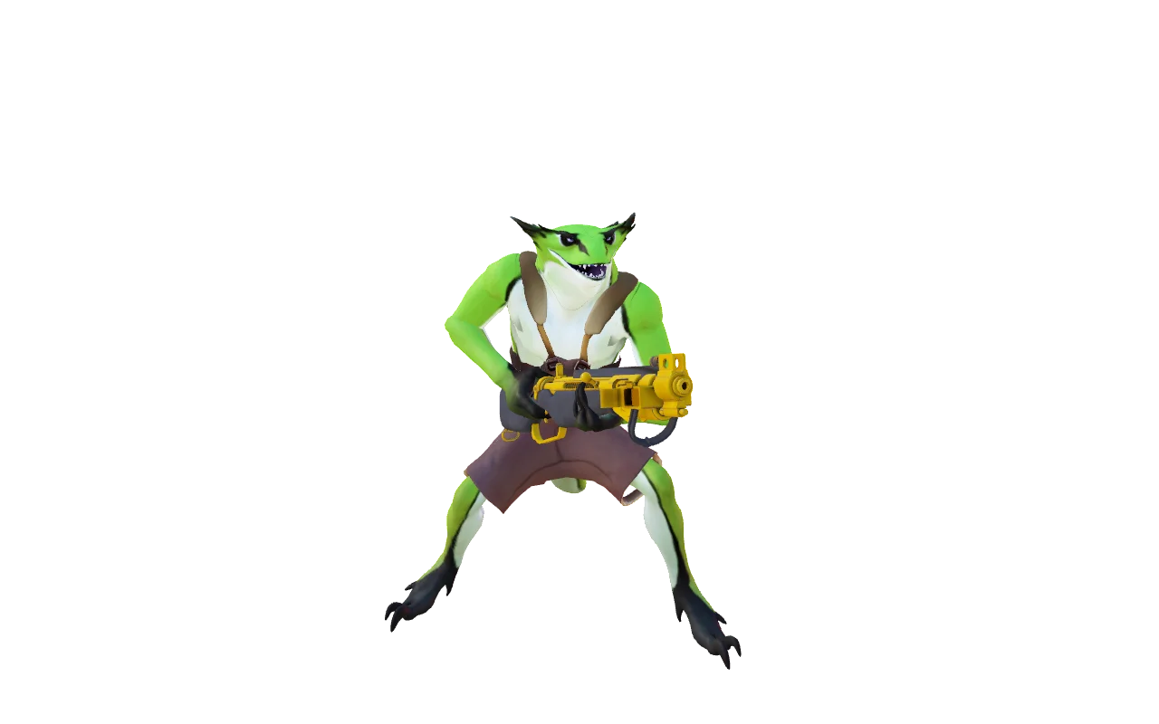 Australium "The Rattler" (Gold Vyper Gun)