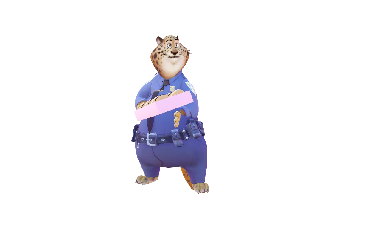 Officer Clawhauser Warden