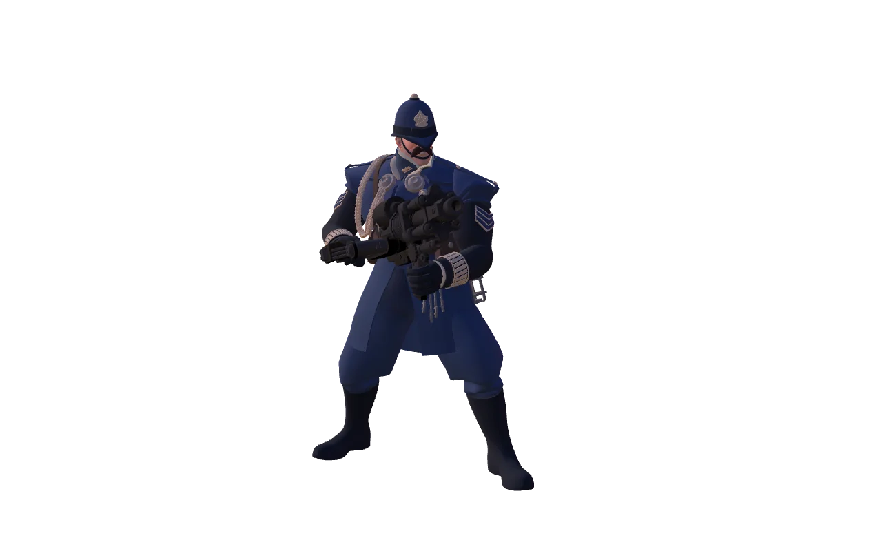 Hatless/Bald Warden