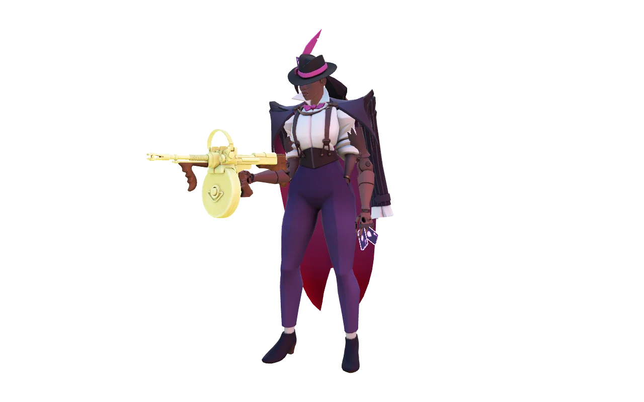 Australium "The Rake" (Gold Wraith Gun)