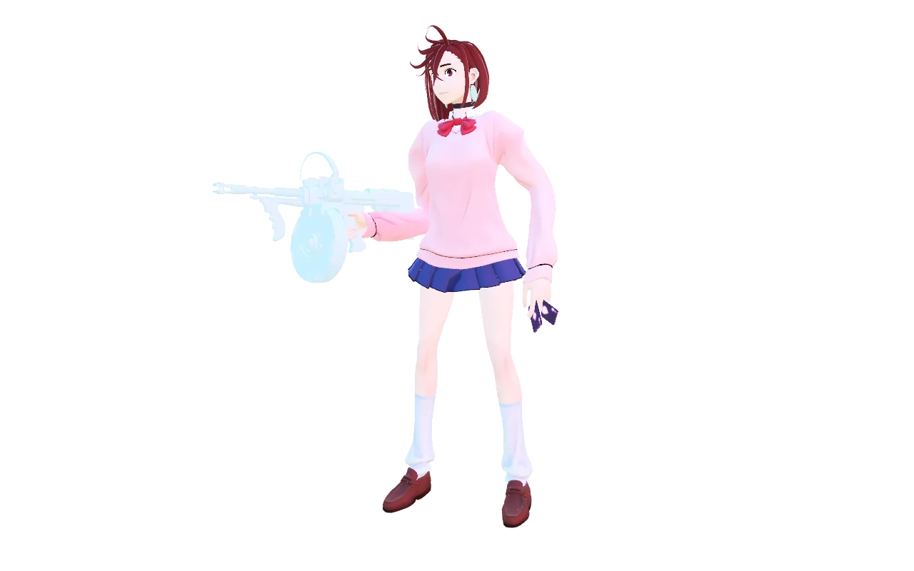 Momo Ayase over Wraith DANDADAN MOD