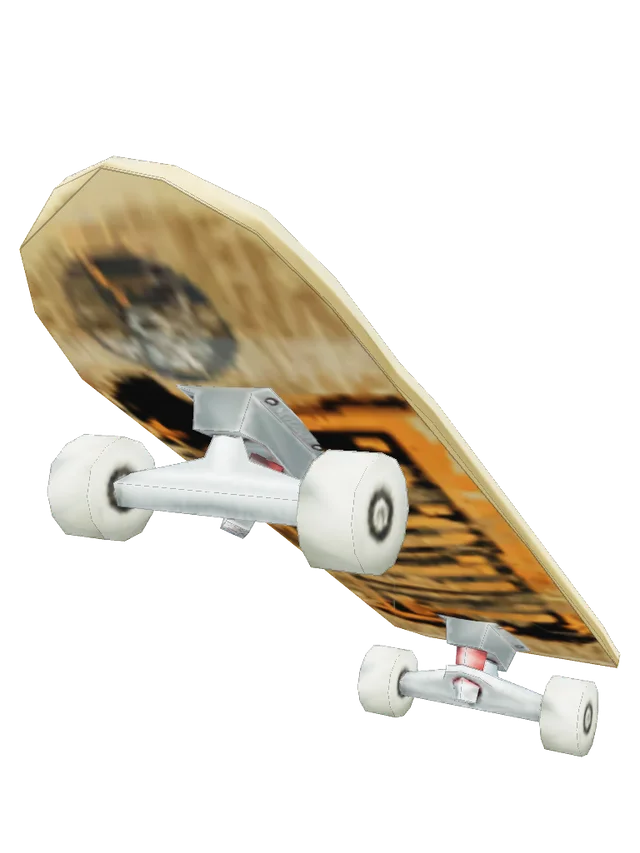 Skateboard over Magic Carpet