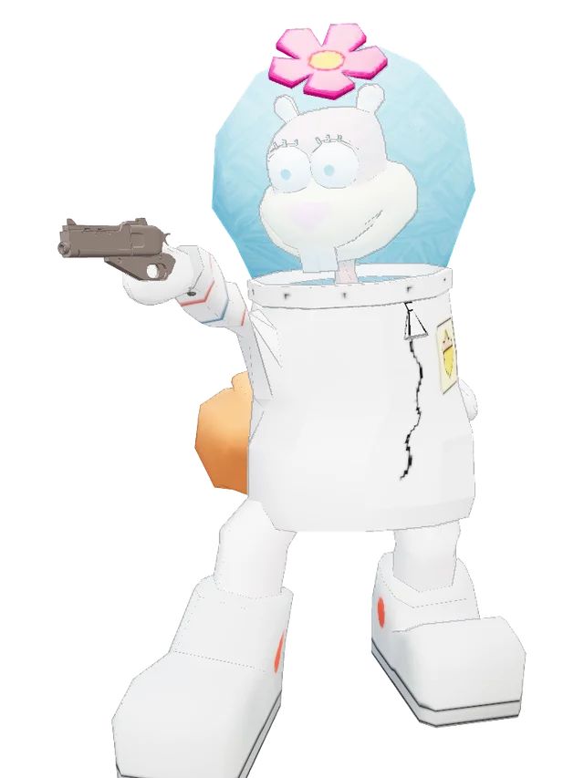 Sandy Cheeks as Holliday (Spongebob)