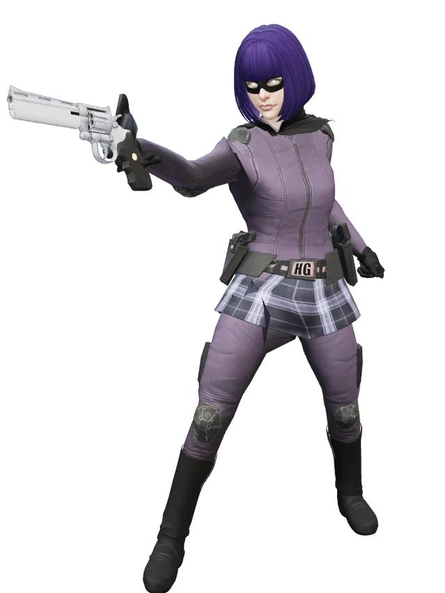 Hit-Girl (Kick-Ass) as Holliday