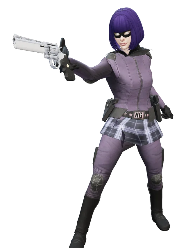 Hit-Girl (Kick-Ass) as Holliday
