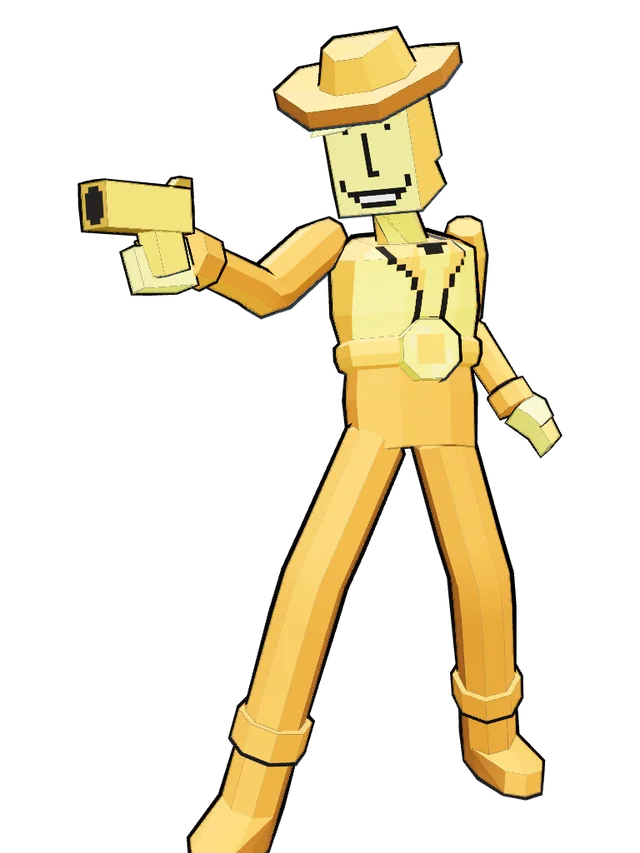 Yellow from Deltarune Holliday